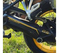 Resin Bike Adhesivos de Moto Compatibles con BMW R 1250 GS - GS Adventure 2021-2024. Protección Cardano/Basculante de Choques y Arañazos de Moto. Pegatinas 3D Resinadas Made in Italy