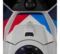 Resin Bike Adhesivos de Moto Compatibles con BMW S 1000 XR 2020-2025. Protecciones Zona de la Llave de Choques y Arañazos de Moto. Pegatinas 3D Resinadas Made in Italy