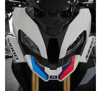 Resin Bike Adhesivos de Moto Compatibles con BMW S 1000 XR 2025. Protecciones Puntales Frontales de Choques y Arañazos de Moto. Pegatinas 3D Resinadas Made in Italy