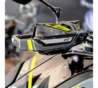 Resin Bike Adhesivos de Moto Compatibles con CF Moto 450 MT 2024-2026 Tundra Grey Protección Paramanos de Choques y Arañazos de Moto. Pegatinas 3D Resinadas Made in Italy