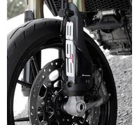 Resin Bike Adhesivos de Moto Compatibles con Ducati Hypermotard 698 Mono 2024-2026. Protección Guardabarros Defensas Laterales de Choques y Arañazos de Moto. Pegatinas 3D Resinadas Made in Italy