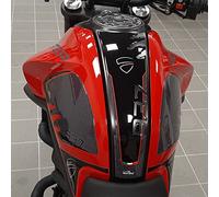Resin Bike Adhesivos de Moto Compatibles con Ducati Monster 937 2021-2025. Protección Protector de Tanque de Choques y Arañazos de Moto. Adhesivo 3D Resinado - Made in Italy