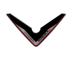 Resin Bike Adhesivos de Moto Compatibles con Ducati Multistrada 1260 S Grand Tour 2018-2020 Sandstone Gris. Protección Cúpula de Choques y Arañazos de Moto. Adhesivo 3D Resinado - Made in Italy