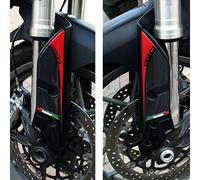 Resin Bike Adhesivos de Moto Compatibles con Ducati Multistrada 950 2018 2020. Protecciones Defensas Laterales Guardabarros Delantero de Choques y Arañazos. Adhesivo 3D Resinado - Made in Italy