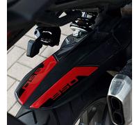 Resin Bike Adhesivos de Moto Compatibles con Ducati Multistrada 950 2018 2020. Protecciones Guardabarros de Choques y Arañazos de Moto. Adhesivo 3D Resinado - Made in Italy