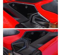 Resin Bike Adhesivos de Moto Compatibles con Ducati Panigale-Streetfighter V2-V2s 2025-2026. Protecciones para Bastidor Central de Choques y Arañazos de Moto. Pegatinas 3D Resinadas Made in Italy