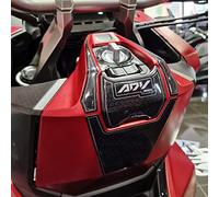 Resin Bike Adhesivos de Moto Compatibles con Honda ADV 350 2022-2025. Protección Zona de la Llave Encendido de Choques y Arañazos de Moto. Adhesivo 3D Resinado - Made in Italy