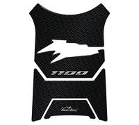 Resin Bike Adhesivos de Moto Compatibles con Honda Africa Twin CRF 1100 L 2022-2023. Protección Protector de Tanque de Choques y Arañazos de Moto. Adhesivo 3D Resinado - Made in Italy