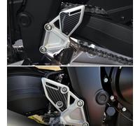 Resin Bike Adhesivos de Moto Compatibles con Honda CB 1000 Hornet 2025-2026. Protector de Talón Contre Choques y Arañazos. Par de Pegatinas 3D Resinadas Talonera Moto Made in Italy