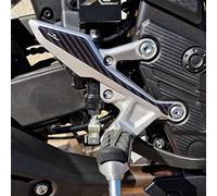 Resin Bike Adhesivos de Moto Compatibles con Honda CB 500 X 2022. Protección Placa de Bienvenida de Choques y Arañazos de Moto. Kit Completo Adhesivos 3D Resinados - Made in Italy