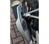 Resin Bike Adhesivos de Moto Compatibles con Honda CB500X 2019. Protección Tubo de Escape de Choques y Arañazos de Moto. Adhesivo 3D Resinado - Made in Italy