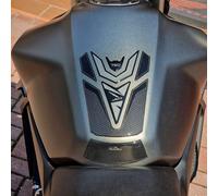 Resin Bike Adhesivos de Moto Compatibles con Honda Hornet CB 750 2023-2025. Protección Protector de Tanque de Choques y Arañazos de Moto. Adhesivo 3D Resinado - Made in Italy