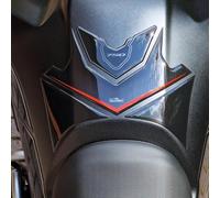 Resin Bike Adhesivos de Moto Compatibles con Honda Transalp XL 750 2023-2025. Protección Protector de Tanque de Choques y Arañazos de Moto. Adhesivo 3D Resinado Neutro - Made in Italy