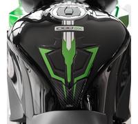 Resin Bike Adhesivos de Moto Compatibles con Kawasaki Ninja 1000 SX 2024. Protection de Tanque de Choques y Arañazos de Moto. Pegatinas 3D Resinadas Made in Italy