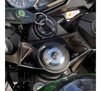 Resin Bike Adhesivos de Moto Compatibles con Kawasaki Z1000SX 2017-2019. Protección Dirección del Manubrio de Choques y Arañazos de Moto. Adhesivo 3D Resinado - Made in Italy