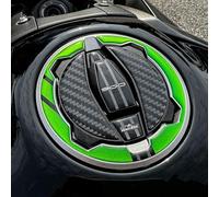 Resin Bike Adhesivos de Moto Compatibles con Kawasaki Z900 2023-2024. Protección del Tapa del Tanque de Choques y Arañazos de Moto. Adhesivo 3D Resinado - Made in Italy