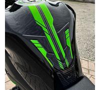 Resin Bike Adhesivos de Moto Compatibles con Kawasaki Z900 2023-2024. Protection del Tanque de Choques y Arañazos de Moto. Adhesivo 3D Resinado - Made in Italy