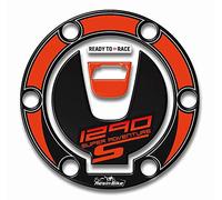 Resin Bike Adhesivos de Moto Compatibles con KTM 1290 Super Adventure S 2017 2018. Protección del Tapa del Tanque de Choques y Arañazos de Moto. Adhesivo 3D Resinado - Made in Italy