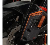 Resin Bike Adhesivos de Moto Compatibles con KTM 1290 Super Adventure S 2021. Protecciones Defensas Laterales Guardabarros Delantero de Choques y Arañazos de Moto.Adhesivo 3D Resinado Made in Italy