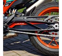 Resin Bike Adhesivos de Moto Compatibles con KTM Duke 790 890 R 2022-2023. Protecciones Protectores Brazo Oscilante de Choques y Arañazos de Moto. Adhesivo 3D Resinado - Made in Italy