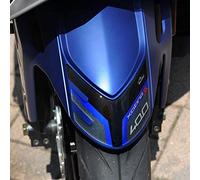 Resin Bike Adhesivos de Moto Compatibles con Kymco Xciting 400S 2019. Protección Guardabarros de Choques y Arañazos de Scooter. Adhesivo 3D Resinado - Made en Italy