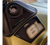 Resin Bike Adhesivos de Moto Compatibles con Moto Morini SEIEMMEZZO 2023 2022. Protección Zona de Llave y Depósito de Choques y Arañazos de Moto. Adhesivo 3D Resinado - Made in Italy