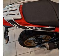 Resin Bike Adhesivos de Moto Compatibles con Moto Morini X-Cape 650 2022-2025. Protección Agarraderas de Pasajero de Choques y Arañazos de Moto. Adhesivos 3D Resinados - Made in Italy