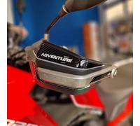 Resin Bike Adhesivos de Moto Compatibles con Moto Morini X-Cape 650 2022-2025. Protección Paramanos de Choques y Arañazos de Moto. Adhesivo 3D Resinado - Made in Italy