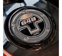 Resin Bike Adhesivos de Moto Compatibles con Moto Morini X-Cape 650 2022-2026. Protección del Tapa del Tanque de Choques y Arañazos de Moto. Pegatinas 3D Resinadas Made in Italy