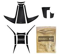 Resin Bike Adhesivos de Moto Compatibles con Piaggio Beverly 300-400 2021-2025. Protección de Taque de Choques y Arañazos de Moto. Adhesivo 3D Resinado - Made in Italy