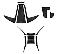 Resin Bike Adhesivos de Moto Compatibles con Piaggio Beverly S - 300 400 2021-2025. Proteccionespara Tanque de Puerta y Parachoques de Choques y Arañazos de Moto. Adhesivo 3D Resinado - Made in Italy