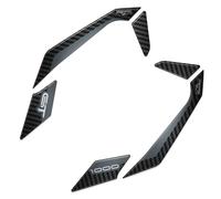 Resin Bike Adhesivos de Moto Compatibles con Suzuki GSX S 1000 GT 2022-2025. Protecciones Agarraderas de Pasajero de Choques y Arañazos de Moto. Adhesivo 3D Resinado - Made in Italy