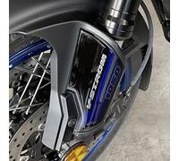 Resin Bike Adhesivos de Moto Compatibles con Suzuki V-Strom 1050 XT ABS 2022 Gris Aspen. Protección Defensas Laterales Guardabarros de Choques y Arañazos de Moto.Adhesivo 3D Resinado - Made in Italy