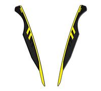 Resin Bike Adhesivos de Moto Compatibles con Suzuki V-Strom 650 2017-2021. Protección Guardabarros Delantero de Choques y Arañazos de Moto. Adhesivo 3D Resinado - Made in Italy