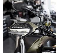 Resin Bike Adhesivos de Moto Compatibles con Triumph Tiger 900 Rally Pro 2024. Protección Paramanos de Choques y Arañazos de Moto. Pegatinas 3D Resinadas Made in Italy