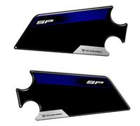 Resin Bike Adhesivos de Moto Compatibles con Yamaha MT-09 SP 2024-2025. Protector de Talón Contre Choques y Arañazos. Par de Pegatinas 3D Resinadas Talonera Moto Made in Italy
