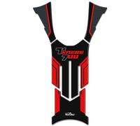 Resin Bike Adhesivos de Moto Compatibles con Yamaha tenere 700 2019 Competition White. Protección Protector de Tanque Adhesivo de Choques y Arañazos de Moto. Adhesivo 3D Resinado - Made in Italy