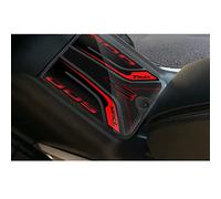 Resin Bike Adhesivos de Moto Compatibles con Yamaha Tmax 500 2001-2007. Protección Plataforma de Choques y Arañazos de Choques y Arañazos de Moto. Adhesivo 3D Resinado - Made in Italy