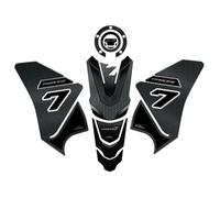 Resin Bike Adhesivos de Moto Compatibles con Yamaha Tracer 7 2021-2023. Protección del Tanque de Choques y Arañazos de Moto. Kit Adhesivo 3D Resinads - Made in Italy