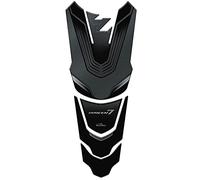 Resin Bike Adhesivos de Moto Compatibles con Yamaha Tracer 7 2021 Plata Efecto Metálico. Protección Protector de Tanque Moto de Choques y Arañazos de Moto. Adhesivo 3D Resinado - Made in Italy