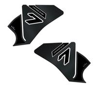 Resin Bike Adhesivos de Moto Compatibles con Yamaha Tracer 7 2021. Protecciones Laterales de Tanque Moto de Choques y Arañazos de Moto. Adhesivo 3D Resinado - Made in Italy