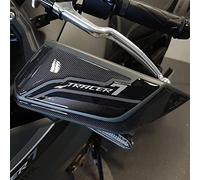 Resin Bike Adhesivos de Moto Compatibles con Yamaha Tracer 7 2021. Protecciones Paramanos de Choques y Arañazos de Moto. Adhesivo 3D Resinado - Made in Italy