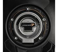 Resin Bike Adhesivos de Moto Compatibles con Yamaha Tracer 7 GT 2021-2024 Oro. Protección del Tapa del Tanque de Choques y Arañazos de Moto. Pegatinas 3D Resinadas Made in Italy