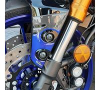 Resin Bike Adhesivos de Moto Compatibles con Yamaha Tracer 9 2021 Icon Performance. Protección Defensas Laterales Guardabarros de Choques y Arañazos de Moto. Adhesivo 3D Resinado - Made in Italy