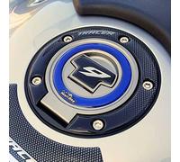 Resin Bike Adhesivos de Moto Compatibles con Yamaha Tracer 9 2021 Icon Performance. Protección del Tapa del Tanque de Choques y Arañazos de Moto. Adhesivo 3D Resinado - Made en Italy