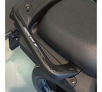 Resin Bike Adhesivos de Moto Compatibles con Yamaha Tracer 9 2021. Protección Agarraderas Traseras de Pasajero de Choques y Arañazos de Moto. Adhesivo 3D Resinado - Made in Italy