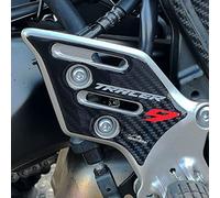 Resin Bike Adhesivos de Moto Compatibles con Yamaha Tracer 9 2023 2022. Protección Placa de Bienvenida de Choques y Arañazos de Moto. Adhesivo 3D Resinado - Made in Italy
