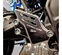 Resin Bike Adhesivos de Moto Compatibles con Yamaha Tracer 9 GT+ 2021-2026. Talonera Protector de Talón Contre Choques y Arañazos. Par de Pegatinas 3D Resinadas Talonera Moto Made in Italy