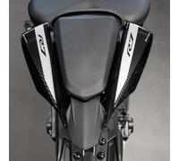 Resin Bike Adhesivos de Moto Compatibles con Yamaha YZF R7 2021-2025 Black. Protección Cola de Moto de Choques y Arañazos de Moto. Pegatinas 3D Resinadas Made in Italy