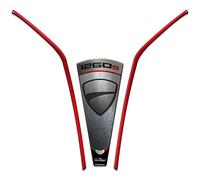 Resin Bike Adhesivos Moto Compatibles con Ducati Multistrada Grand Tour 1260 S 2018-2020. Protección Guardabarros Trasero y Colín Antirrayas y Antigolpes. Adhesivos Resinados 3D Made in Italy